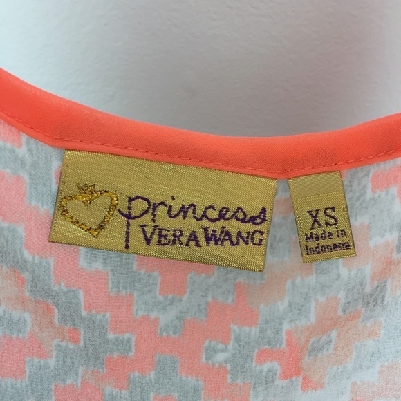 Vera Wang Princess Babydoll Top Sz XS - Picture 5 of 6